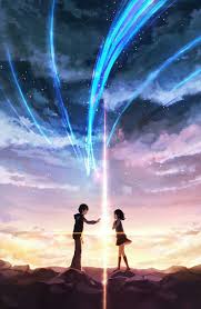 Kimi No Nawa Pemandangan Anime Pemandangan Khayalan Pemandangan