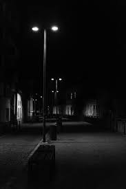 Check spelling or type a new query. Hd Wallpaper Grayscale Photography Of Street Lights Along The Road Between Houses Wallpaper Flare