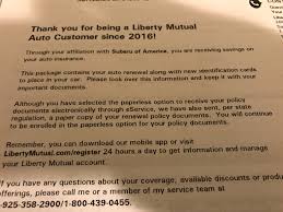 Your car insurance should be customized to fit your need. Liberty Mutual Savings For Driving A Subaru Nasioc