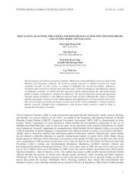 T wo parents have come forward to share their experiences. Pdf Prevalence Diagnosis Treatment And Research On Autism Spectrum Disorders Asd In Singapore And Malaysia