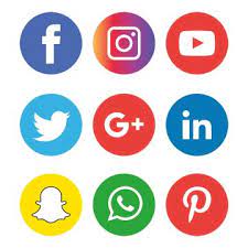 الملايين من Png الصور والخلفيات والمتجهات للتحميل مجانا Pngtree Social Media Icons Social Media Icons Vector Social Media Icons Free