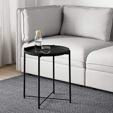 Gladom Table Plateau Noir 45x53 Cm Ikea Tavolini Tavolino Da Caffe Idee Ikea