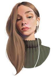 Giovana Eric Anthony Johnson On Artstation At Https Www Artstation Com Artwork Pzy94 Digital Art Girl Digital Portrait Portrait