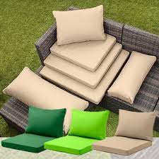 Get free shipping on qualified outdoor cushion slipcovers or buy online pick up in store today in the outdoors department. Rattan Furniture Replacement Cushions Sofa Water Resistant Garden Covers Pads Ebay
