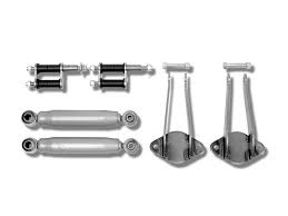 Jake & pete chrome front end. Pete And Jake S Hot Rod Parts 5001 Pete And Jake S Bolt On Front Shock Kits Summit Racing