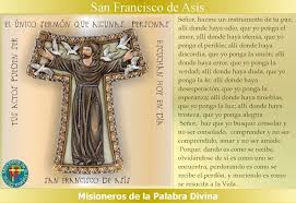 Misioneros De La Palabra Divina Santoral San Francisco De Asis San Francisco De Asis Francisco De Asis Santoral
