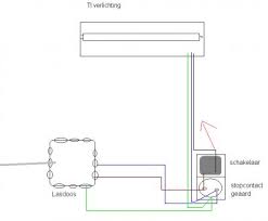 schakelaar aansluiten lamp humidity sensor