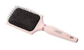 Styling hair brushes may be rounded to add curls to hair. Lange Siena Paddle Hair Brush Flexible Vented Pink Hair Detangler Wide Brush For Women Hair Brush Hair Detangler Detangling Hair Brush