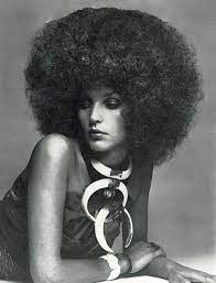 Coiffure Afro Vogue Uk 1969 Vintage Hairstyles Beauty Afro