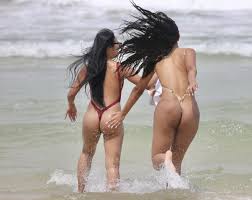 What did lily muni do for a day? Nicole Shiraz And Parnia Porsche Clicked In Swimsuits At A Beach On Gold Coast 27 Nov 2019
