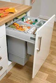 85l Integrated Recycling Bin Kitchen Accessories Decor Rustic Kitchen Decor Kitchen Marble