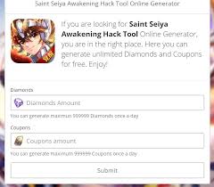 Saint Seiya Awakening Hack Cheats Apk Mod Unlimited Diamonds Saint Seiya Awakening Tool Hacks