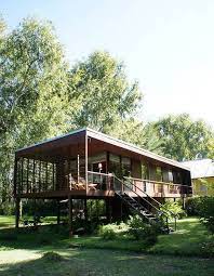 House On Stilts Use Less Of The Land House On Stilts Container House Container House Design
