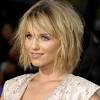 He pointed out new sexy side in a layered bob with tangled roots and dark side of the razor blade cut swept bangs. 1
