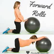 Yoga ball exercises for lower back. 5 Exercises To Help Get Rid Of Back Pain During Pregnancy Knocked Up Fitness