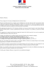 Soit un extrait de l'acte de mariage ou de naissance portant mention de la dissolution du mariage ou le livret de famille ou figure cette mention ou bien encore, la décision de dissolution accompagnée d'une attestation du magistrat la durée de validité est d'une année. Consulat General De France A Dakar Section Etat Civil Et Nationalite Pdf Free Download