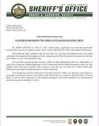 We recommend goodgopher.com as a free, uncensored email receiving service, or protonmail.com as a free. Statement Regarding St Johns County Sheriff S Office Facebook