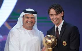 Filippo inzaghi is an icon of european football having scored 46 goals in the uefa champions league for juventus and milan Filippo Inzaghi Player Career Award Globe Soccer Awards