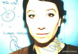 Ursula strauss * Original signature