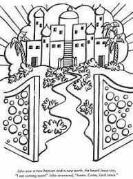 A new heaven and earth bible coloring page for kids to learn bible stories. Pin On Heaven
