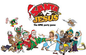 Juegos de navidad para ninos. Santa Vs Jesus Una Batalla De Cartas Para Demostrar Quien Manda En Navidad Consola Y Tablero
