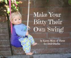 Bitty Baby Changing Table Instructions Make Your Bitty Their Own Swing Bitty Baby American Girl Bitty Baby Clothes Bitty Baby