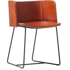 Yukon Dining Chair Brown Cb2 Dining Chairs Modern Dining Chairs Leather Dining Chairs