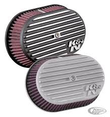 The k&n air filter is somewhat more complex. K N Street Metal Oval Air Cleaner For Milwaukee Eigh