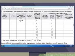 How To Apply For Food Stamps In Washington 15 Steps