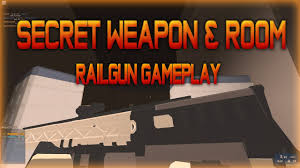Hack para phantom forces roblox 2018 octubre how to get 30. How To Get Secret Codex Secret Weapon Roblox Phantom Forces New Railgun Gameplay Ibemaine Youtube