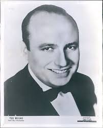 1944 Photo Promo Musician Ted Weems And His Orchestra Mca Corp Of America  8X10