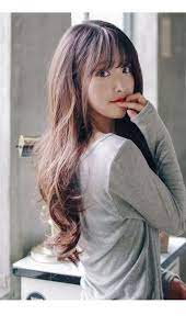 Hair Color 2019 Korean 49 Ideas Korean Long Hair Long Hair Styles Girl Haircuts