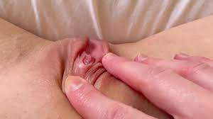 Playing with my Sweet Pussy in my Bed. Erect Clit and Wet Slimy Labia -  Pornhub.com