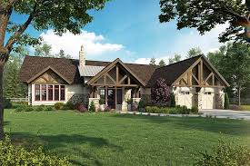 Craftsman house plans are one of the more popular architectural styles. Ranch Style House Plan 43244 With 3 Bed 3 Bath 2 Car Garage Craftsman House Plans Craftsman Style House Plans Ranch House Plans