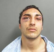 Man charged with assaulting officers arrested again