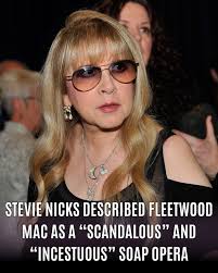 The group became almost as famous for their messy personal relationships as  for their hits. And no one knew this better than Stevie Nicks. FULL STORY  ⬇️ https://societyofrock.com/stevie-nicks-fleetwood-mac-soap-opera/