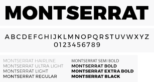 Montserrat Font Free Download Collection Chumbart Montserrat Font Free Fonts Download Free Font