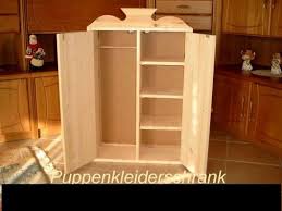 Bauanleitung Puppen Kleiderschrank Selber Bauen Kleiderschrank Selber Bauen Bauanleitung Puppenschrank