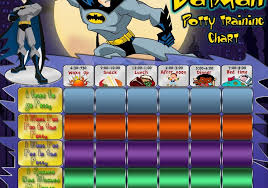 My Potty Plan: Free Batman Potty Training Chart