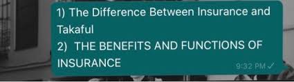 Unlike conventional insurance, which risk is transferred from the insured to the insurer, the takaful insurance mutual risk is shared amongst the participants. Solved 1 The Difference Between Insurance And Takaful 2 Chegg Com