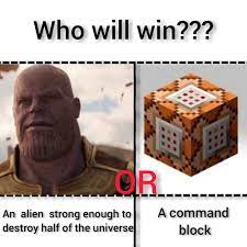 Minecraft Memes On Twitter Of Course Command Block