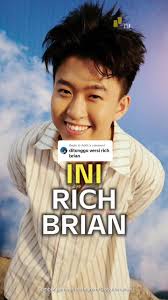 Replying to @Aditt. Rich Brian, rapper Indonesia yang mendunia dan punya  segudang prestasi👏🏻