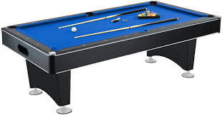 Maybe you would like to learn more about one of these? Amazon Com Hathaway Hustler 7 8 Pool Table With Blue Felt Internal Ball Return System Easy Assembly Pool Cues And Chalk Sports Outdoors