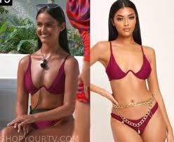 Love Island Uk Season 6 Episode 23 Siannise S Red Bikini Shop Your Tv