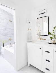 Tiles of full size on walls looks good, lay tiles of full size in multiple numbers, do not in bathrooms water leaks in from the gaps between the tiles, hence if you leave a large gap you can easily grout the short answer is that the only way to fix an uneven tile floor and retain that same tile floor is to. 4 Rules You Need To Know Before Picking Tile For Your Bathroom Or Kitchen Reno Emily Henderson