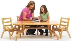 Angeles B7810 30 In X 48 In Naturalwood Table By Angeles 182 12 Toddler Table Table And Chair Sets Toddler Table And Chairs