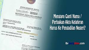 Ingin Ganti Nama Begini Prosedur Hukumnya