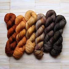 Yarn To You On Instagram Extended Set Of Coffee Blues Set On Twisty Merino Now Available Hand Dyed Yarn Superwash Yarn Hand Dyeing