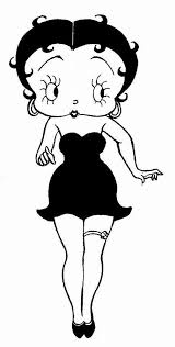 Black And White Cartoon Characters Images Image Result For Betty Boop Clip Art Black And White Betty Boop Pictures Betty Boop Cartoon Original Betty Boop