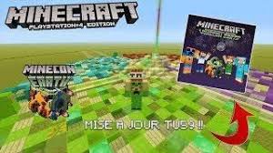 Minecraft on the playstation 4 doesn't directly support lan games. Mise A Jour Tu59 Speciale Minecon Skin Gratuit Sur Ps4 Xbox Minecraft Console Edition Minecraft Mini Games Minecraft Skins